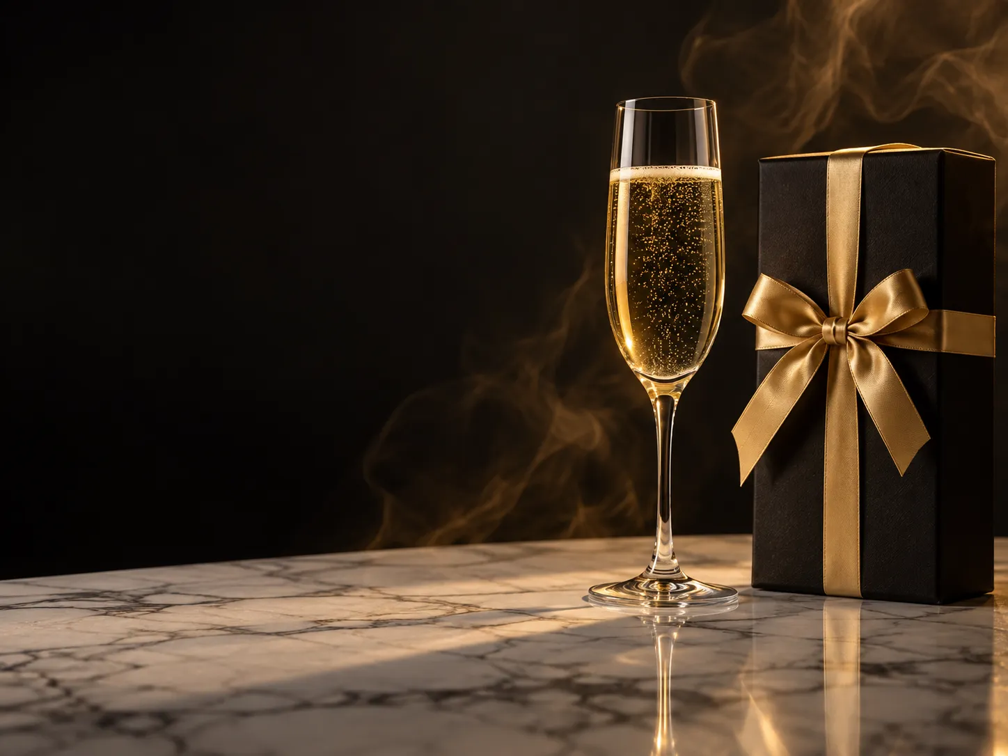 Champagne glass catching light, marking the Here2Win Casino weekly reload promotions